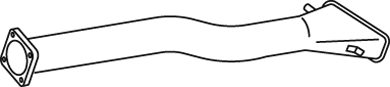 DINEX 49698 Exhaust Pipe